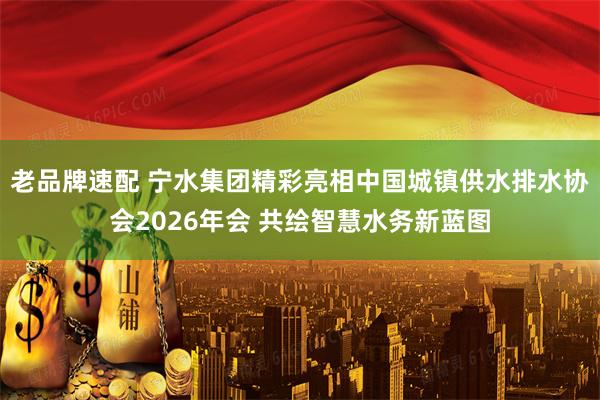 老品牌速配 宁水集团精彩亮相中国城镇供水排水协会2026年会 共绘智慧水务新蓝图