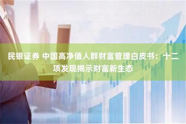 民银证券 中国高净值人群财富管理白皮书：十二项发现揭示财富新生态