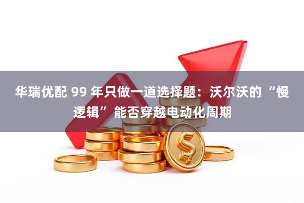 华瑞优配 99 年只做一道选择题：沃尔沃的 “慢逻辑” 能否穿越电动化周期